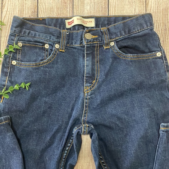 🌸 Clearance! 🌸 Levi's 502 Regular Taper Jeans Girls Size 14 Reg - Picture 2 of 6